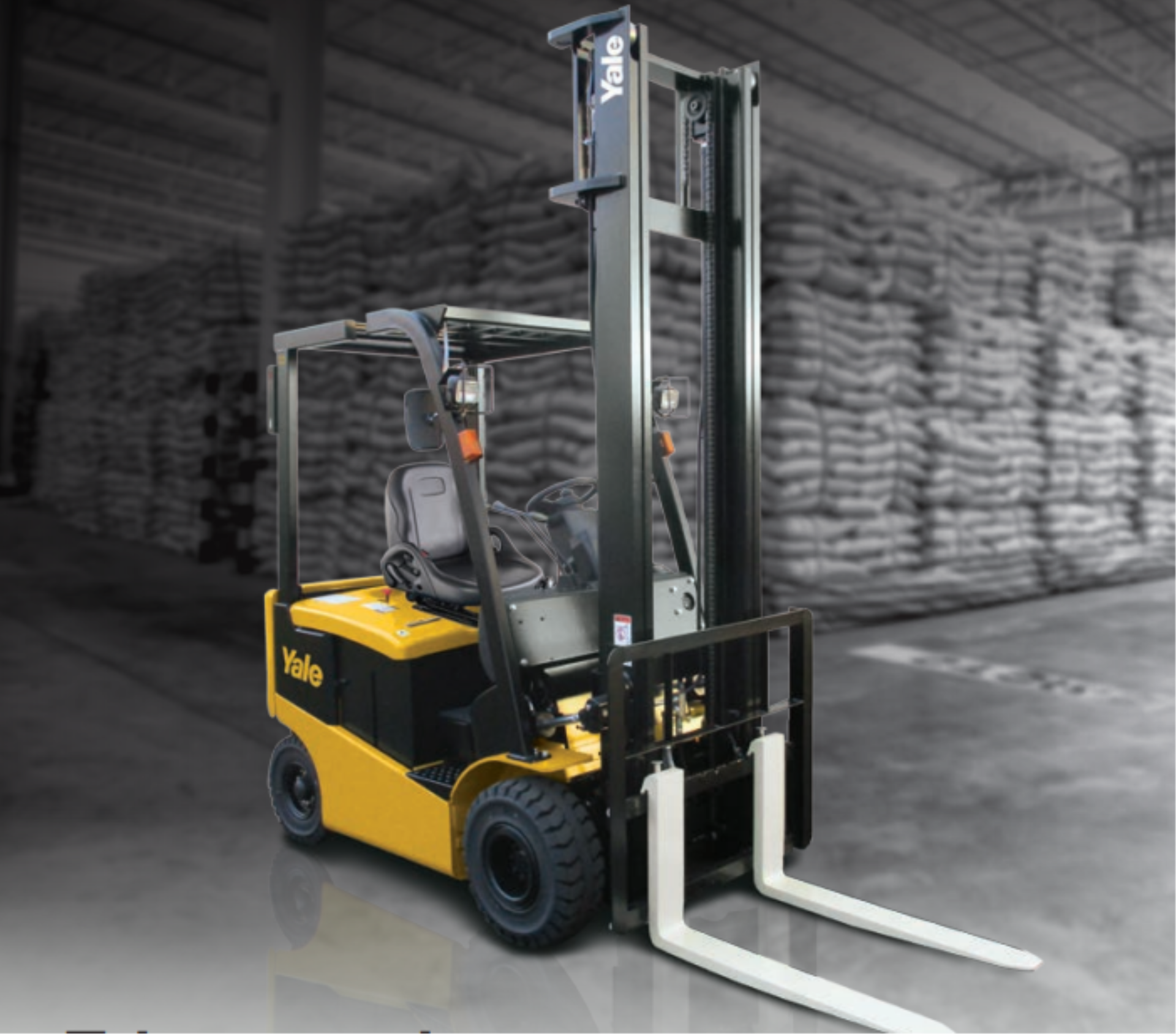 The FB15-35RZ electric forklift has a modern design